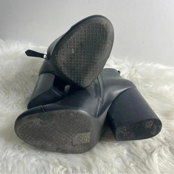 Tory Burch Womens Grove Leather Ankle Booties Size 8.5 - Picture 6 of 10